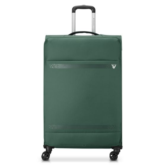 VALIGIA TROLLEY RONCATO SEMIRIGIDA GRANDE JAZZ 41464157 VERDE