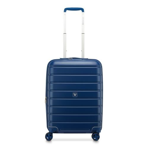 Roncato Flight 4R Trolley Cabina 55 Cm - ABS, 4 Ruote Gemellate, Chiusura TSA, Argento - Foto 13