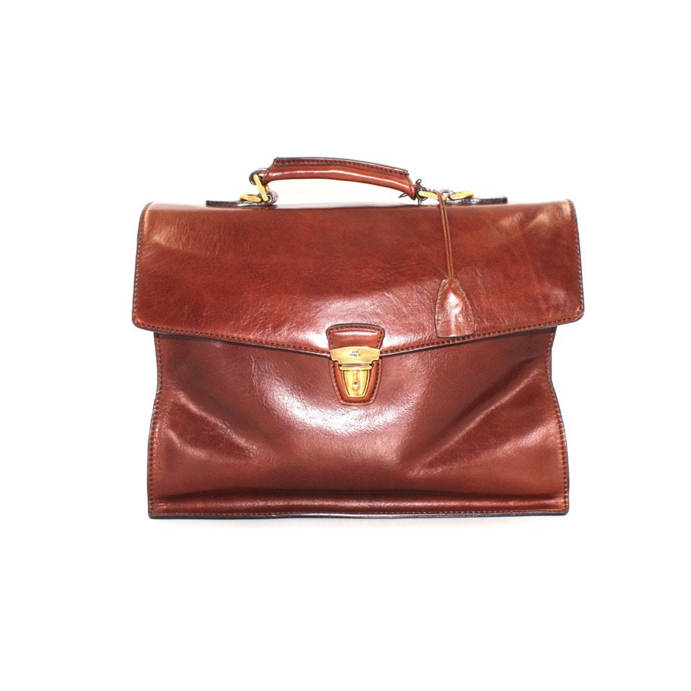 CARTELLA THE BRIDGE 06466901 CUOIO – BiosaBorse - Main Image