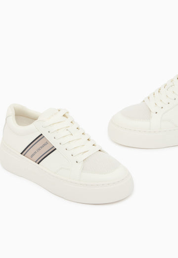 SCARPE DONNA ARMANI EXCHANGE XW003066 AF27076 U0011 OFF WHITE