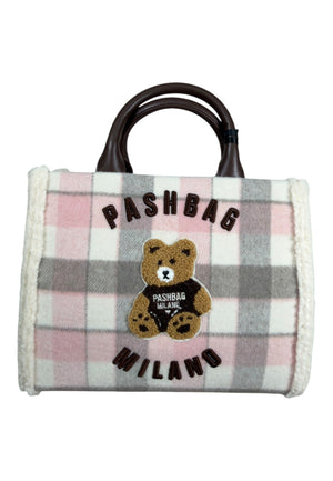 BORSA A MANO E TRACOLLA PASHBAG MARGE 20160 SHEPHERD COURT ROSE