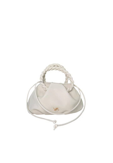 BORSA PICCOLA A MANO DONNA VERDE 16-0008637 BIANCO