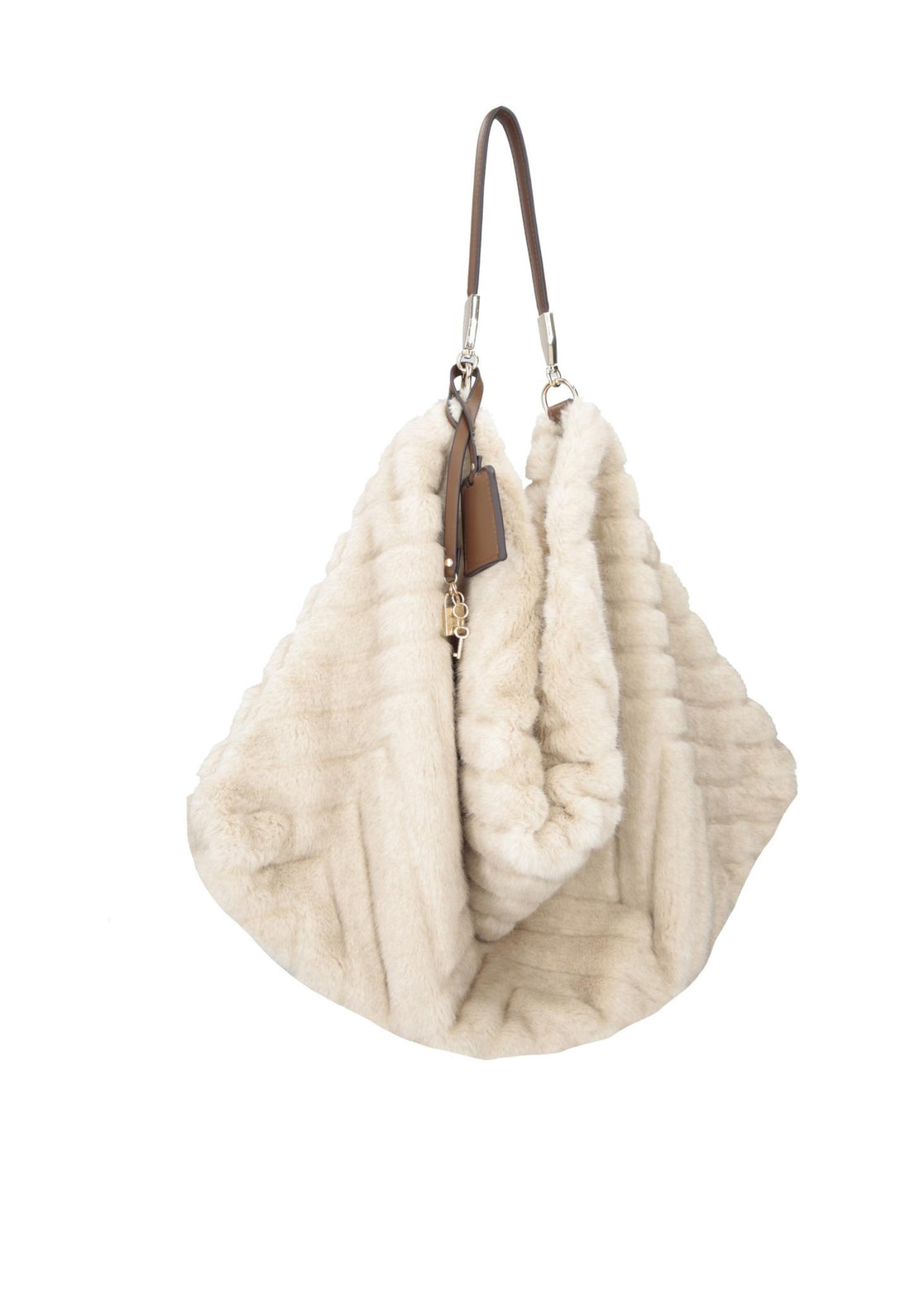 BORSA A SPALLA HOBO LIU-JO FOULARD BAG AF6194_E1161 X0459 CREAM