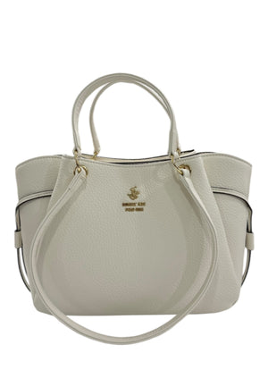 BORSA A MANO-SPALLA-TRACOLLA DONNA BEVERLY HILLS POLO CLUB BH-4402 BIANCO