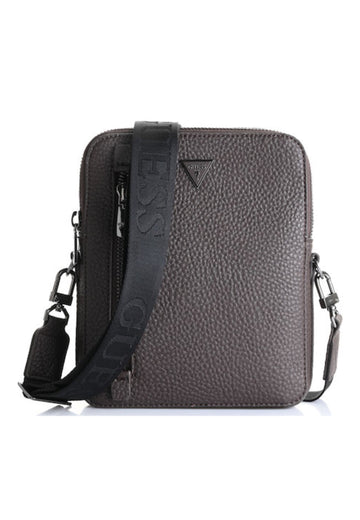 BORSELLO TRASVERSALE UOMO GUESS HMTOGRP5218 DKO MARRONE