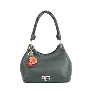 BORSA A SPALLA MEDIUM DONNA YNOT ZAN-002F7 FOREST