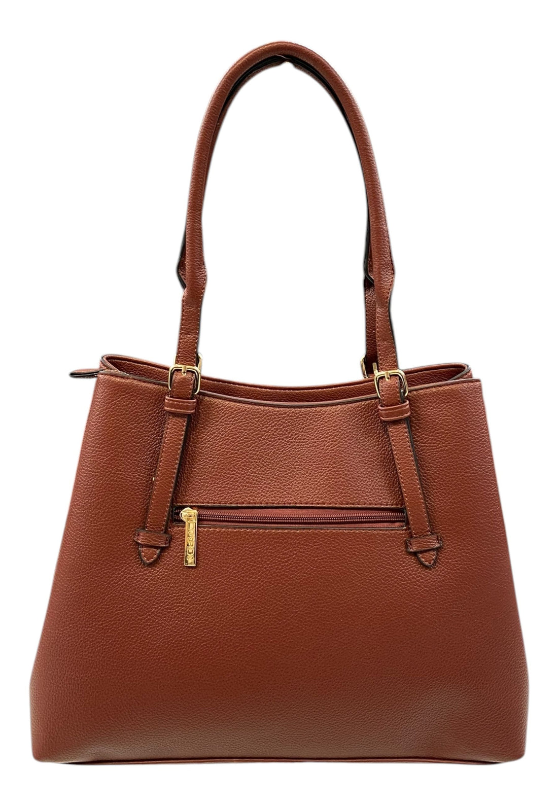 BORSA A SPALLA DONNA VERDE 16-0008253 RUST MARRONE