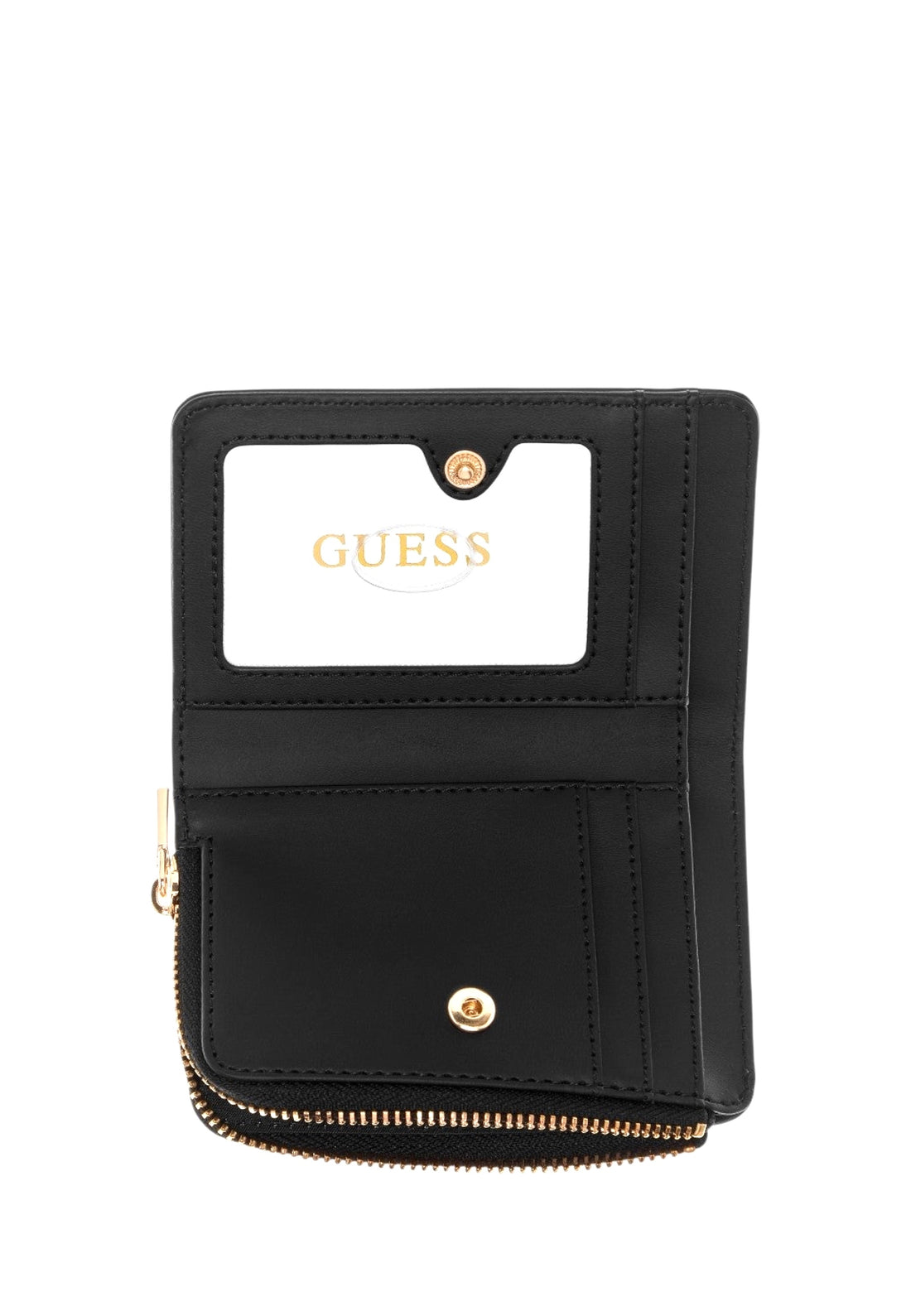PORTAFOGLIO GUESS DONNA PICCOLO LAUREL II SG7459156 COAL LOGO