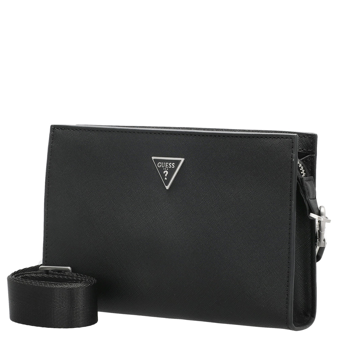 POCHETTE DA POLSO UOMO GUESS HMMISAP6157 BLACK