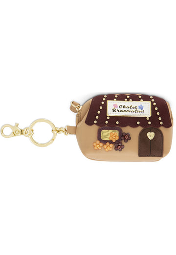 NECESSAIRE MINI PORTACHIAVI O CHARM BRACCIALINI GADGET B19415 CASETTA