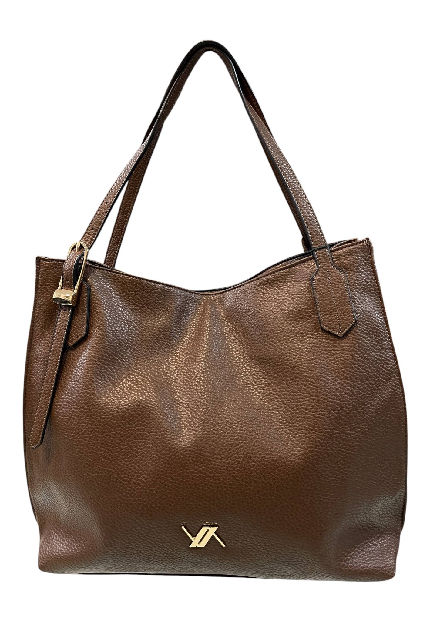 BORSA A SPALLA DONNA VERDE 16-0008208 MARRONE