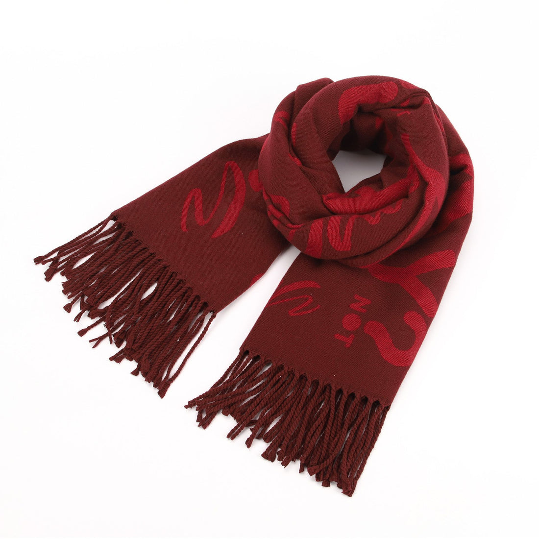 SCIARPA DONNA YNOT CAL-201F7 WINE