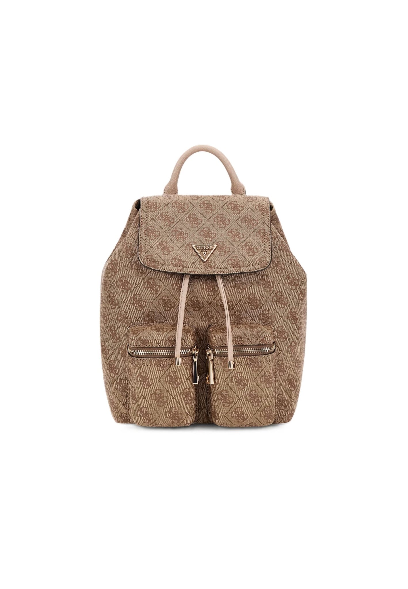 ZAINO DONNA GUESS MANHATTAN II SG711831 LATTE LOGO