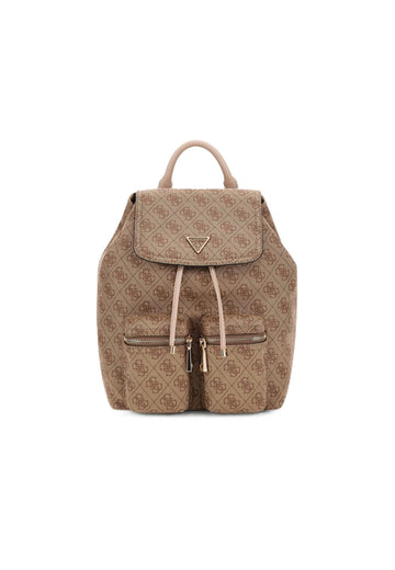 ZAINO DONNA GUESS MANHATTAN II SG711831 LATTE LOGO