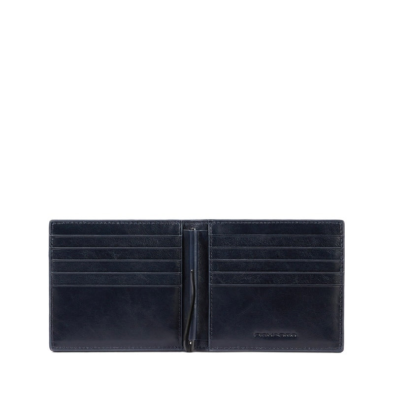 PORTAFOGLIO PIQUADRO FERRO CENTRALE PU1666B2R BLU2