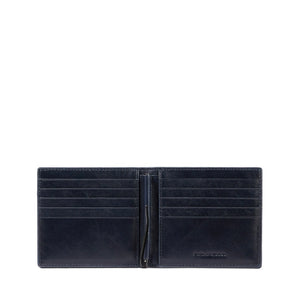 PORTAFOGLIO PIQUADRO FERRO CENTRALE PU1666B2R BLU2