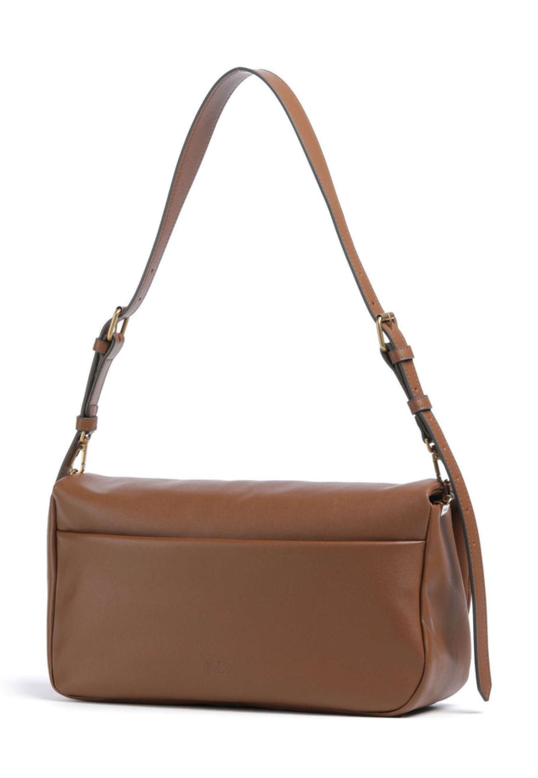 BORSA PINKO CLICK SOFT HORIZONTAL 106178 A0QO L17Q MARRONE LEONE