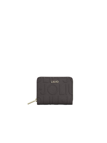 PORTAFOGLIO DONNA PICCOLO ZIP AROUND LIU-JO CALIWEN AF6156_E1139 91419 DEEP BROWN