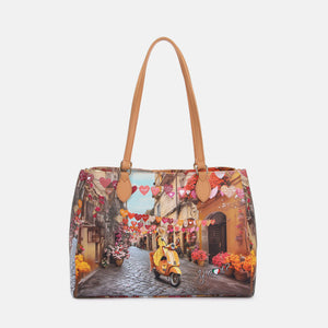 BORSA A SPALLA 3 SCOMPARTI YNOT YES-594S6 NAPOLI CORE