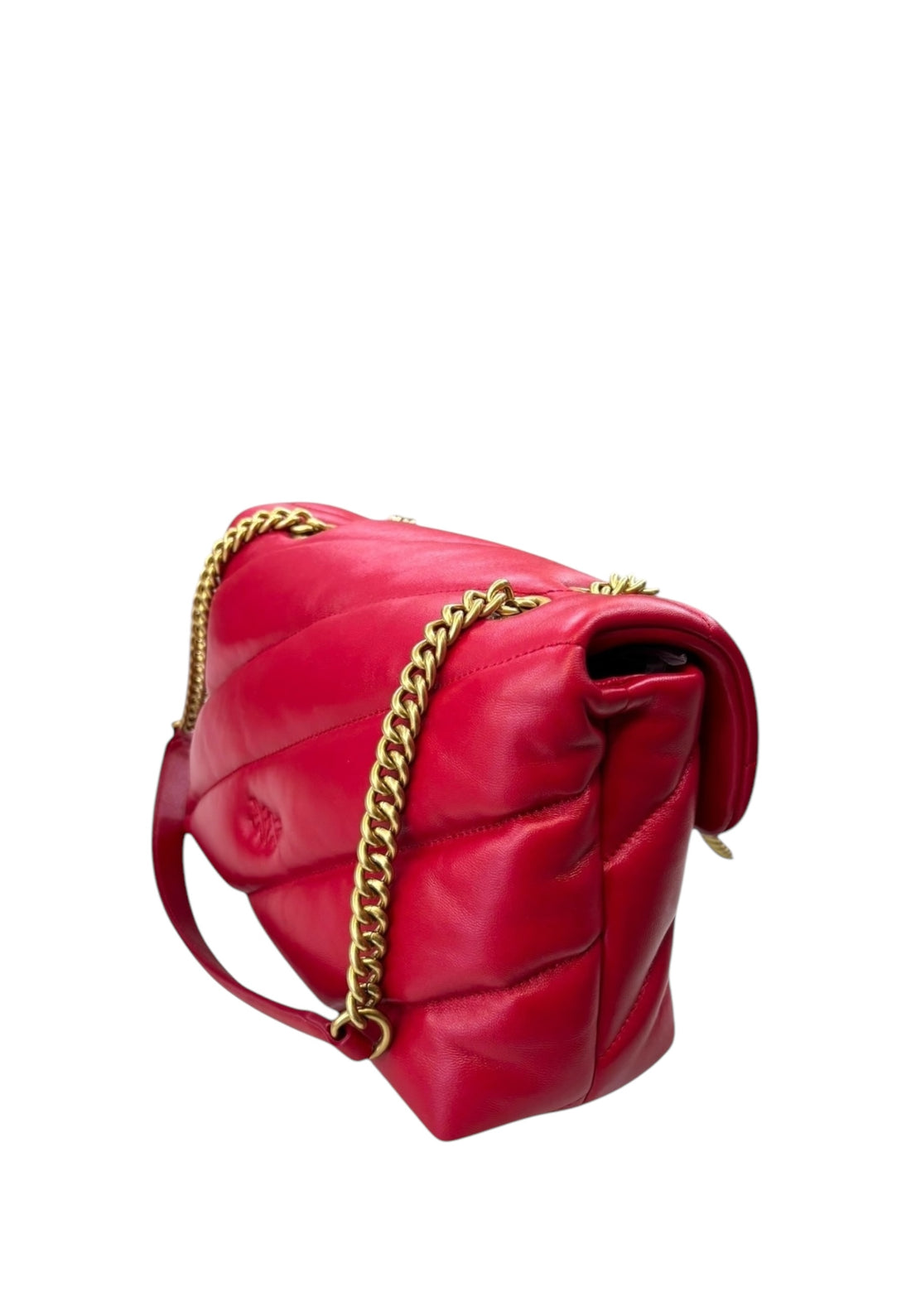 BORSA PINKO LOVE PUFF CLASSIC NAPPA 100038 A0F2 ROSSO