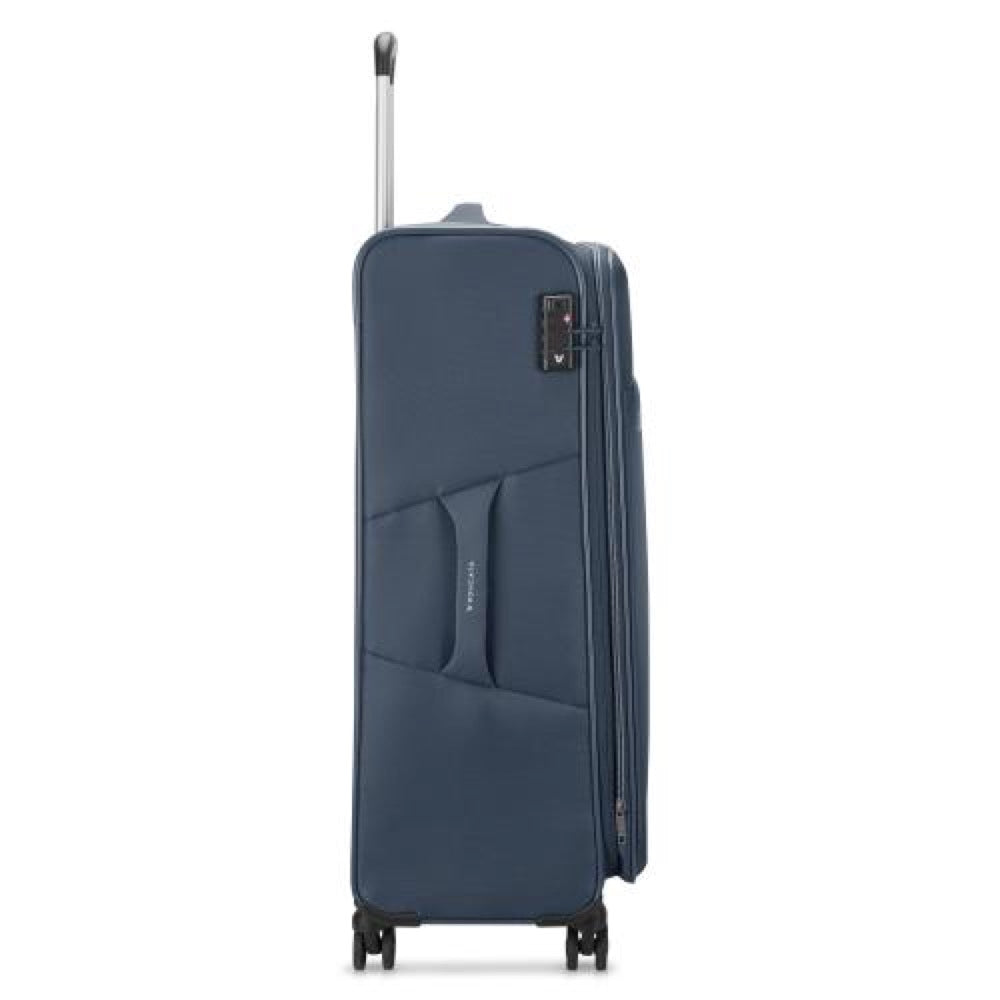 VALIGIA TROLLEY RONCATO SEMIRIGIDA GRANDE JAZZ 41464123 BLU NOTTE