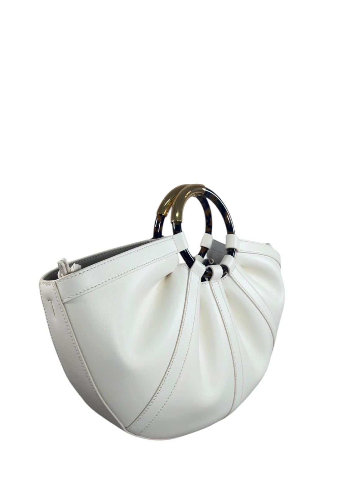 BORSA A MANO E TRACOLLA COCCINELLE SHELL E1U5A180101 N17 PEARL