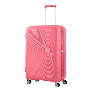 VALIGIA TROLLEY AMERICAN TOURISTER RIGIDA MEDIA SOUNDBOX  88473 SUN KISSED CORALLO 67CM