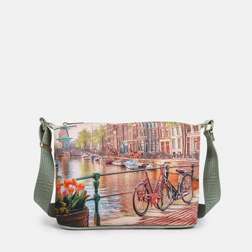 BORSA HOBO SMALL TRACOLLINA DONNA YNOT YES-592S6 AMSTERDAM WINDMILL