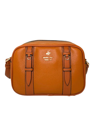 BORSA CAMERA BAG TRACOLLINA DONNA BEVERLY HILLS POLO CLUB BH-4453 CUOIO