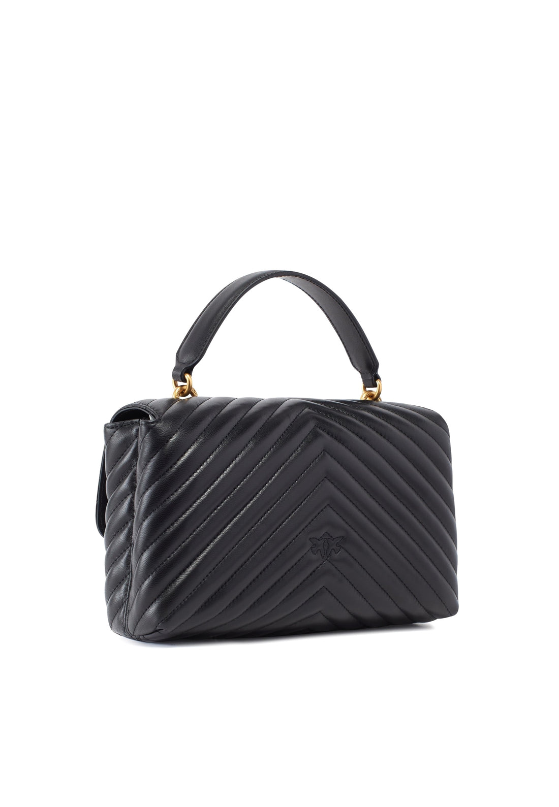 BORSA PINKO LOVE LADY PUFF CLASSIC CHEVRON 100043 A0GK Z99Q NERO
