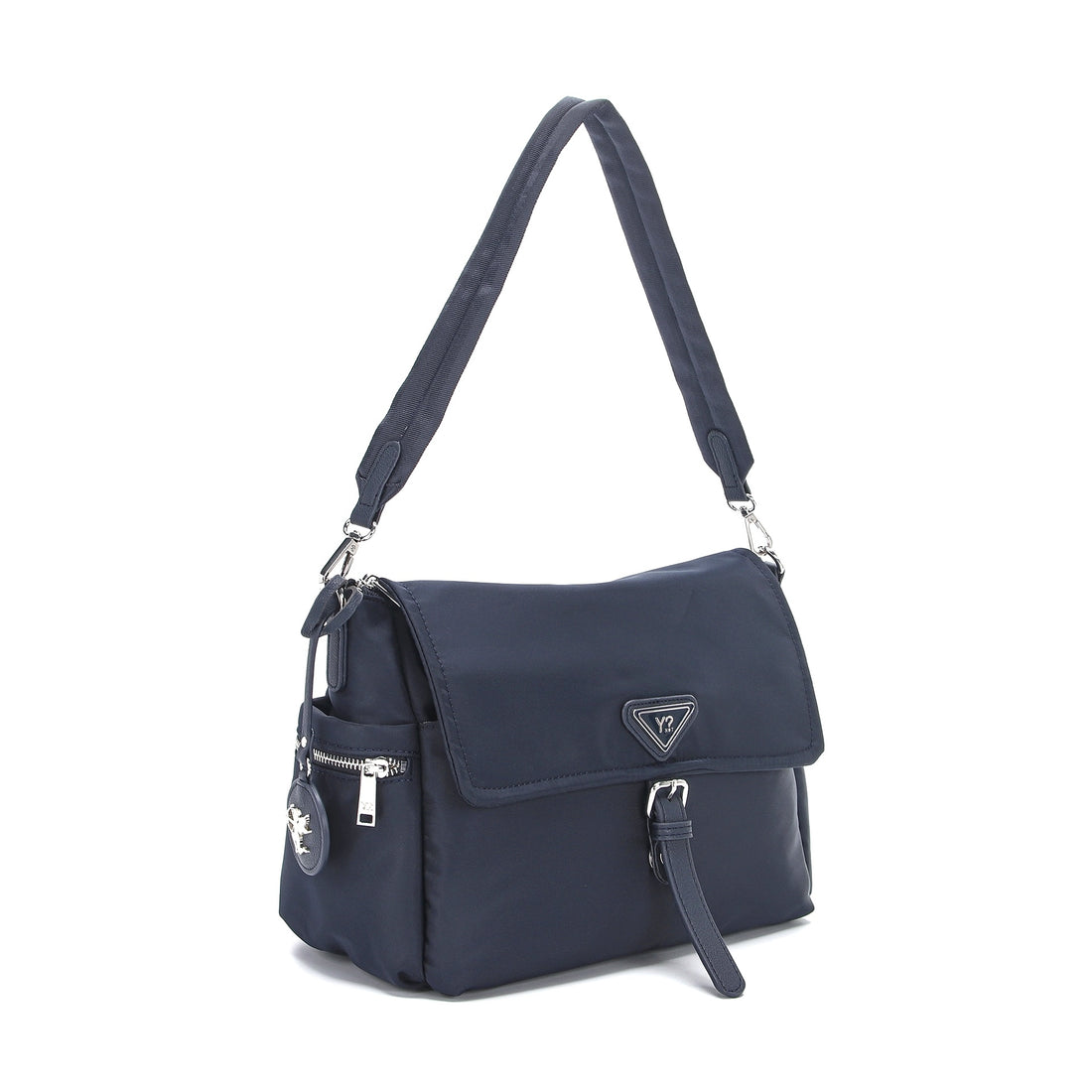 BORSA A SPALLA E TRACOLLA NYLON DONNA YNOT STE-007F7 DEEP