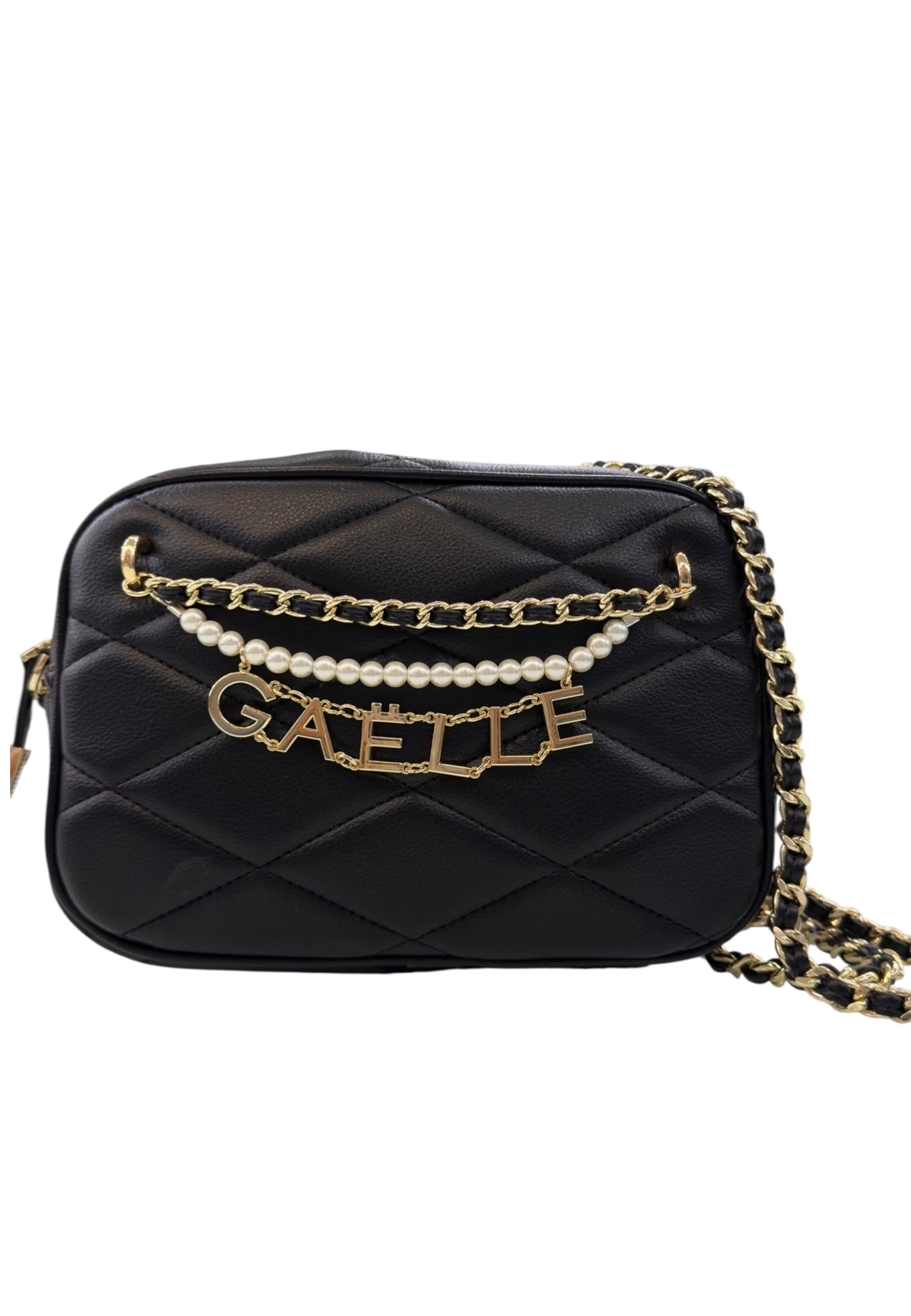 BORSA CAMERA BAG TRACOLLINA DONNA GAELLE GAACW02443 NERO