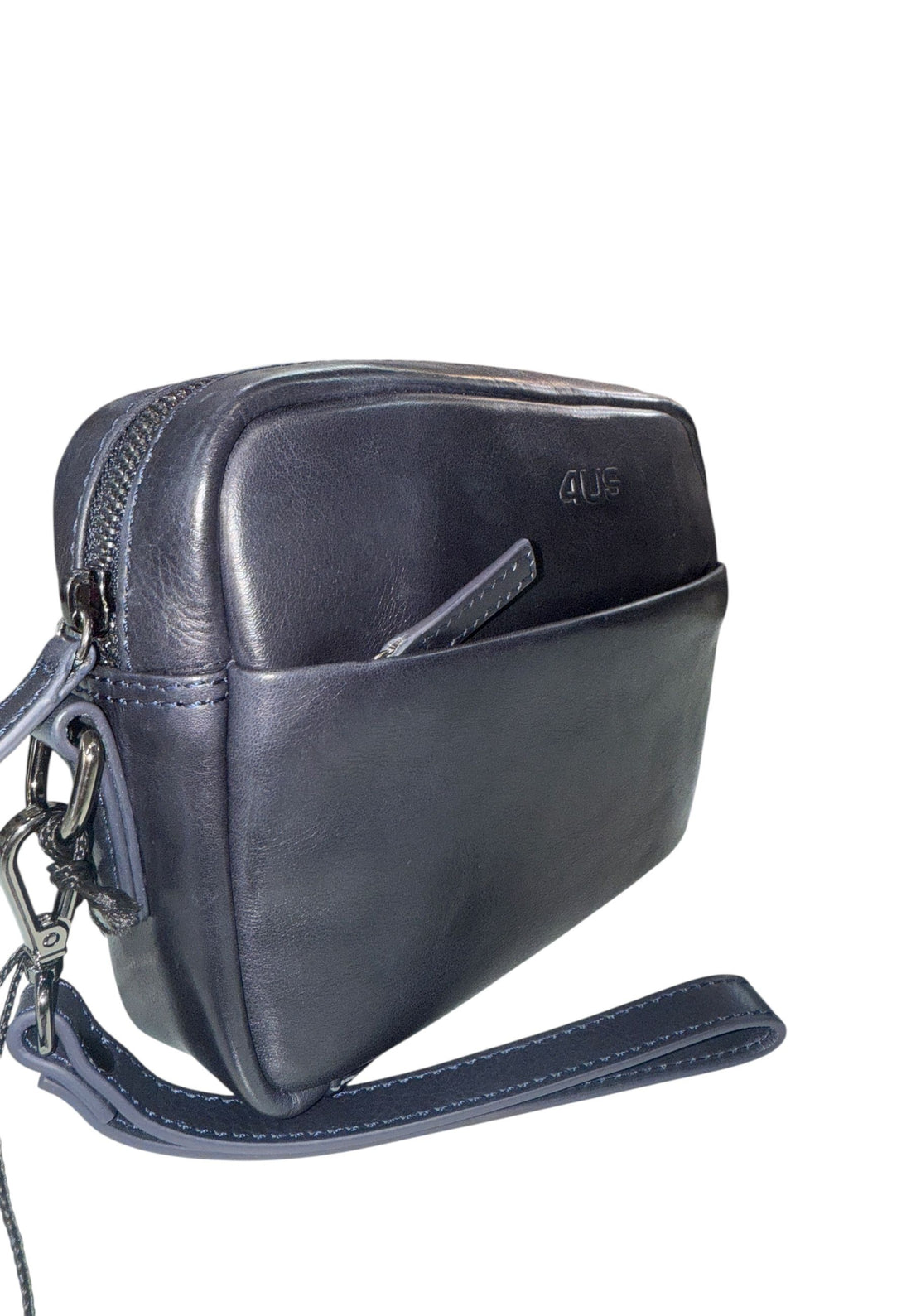 POCHETTE-BORSELLO TRASVERSALE UOMO PELLE PACIOTTI 4US 10420 BLU