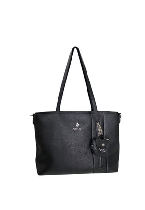 BORSA A SPALLA DONNA BEVERLY HILLS POLO CLUB BH-4560 NERO
