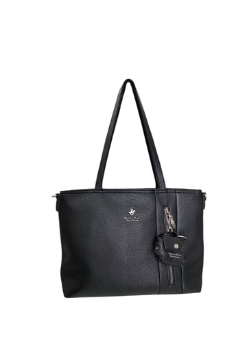 BORSA A SPALLA DONNA BEVERLY HILLS POLO CLUB BH-4560 NERO