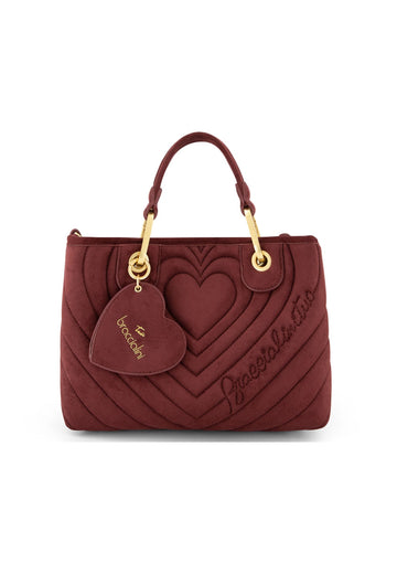 BORSA A MANO E TRACOLLA MEDIA BRACCIALINI BETH MATELASSE' B19251 VINACCIA