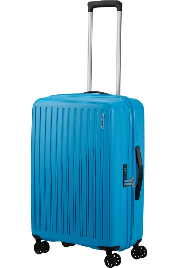 VALIGIA TROLLEY MEDIA AMERICAN TOURISTER  REJOY 153177 AZURE BLUE 68 CM