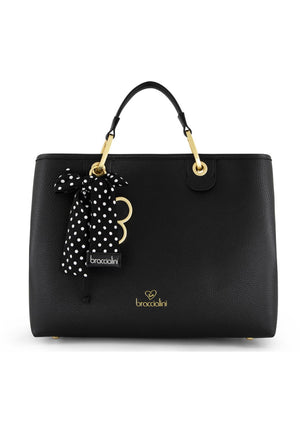 BORSA A MANO E TRACOLLA  BRACCIALINI BETH B19220 NERO