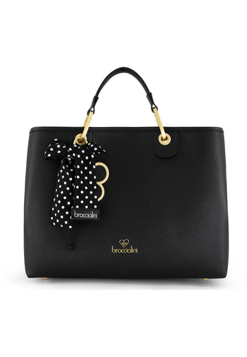 BORSA A MANO E TRACOLLA  BRACCIALINI BETH B19220 NERO