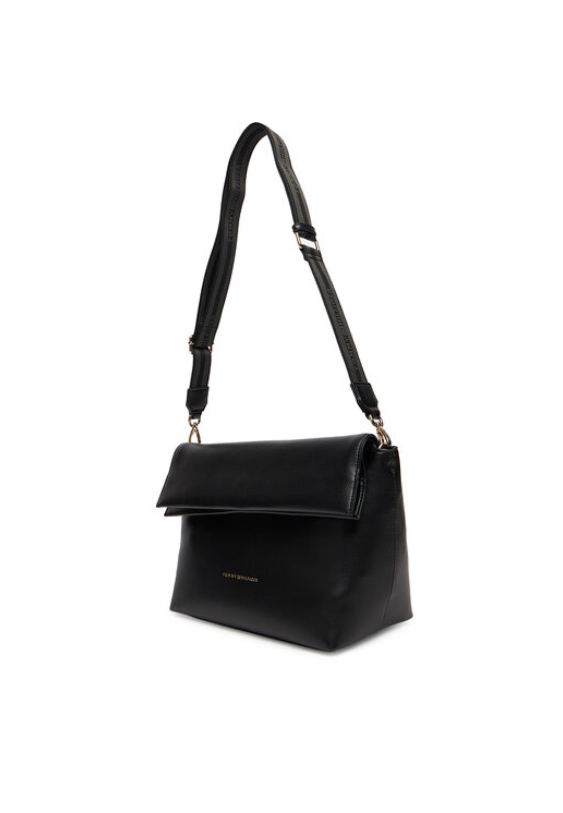 BORSA A SPALLA DONNA TOMMY HILFIGER AW0AW17692 BDS NERO