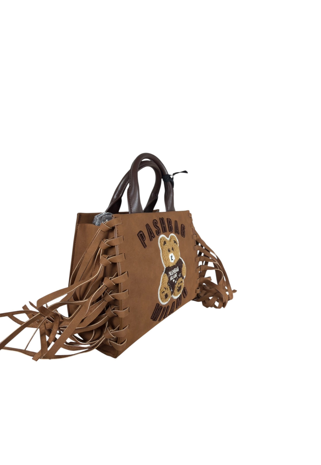 BORSA A MANO E TRACOLLA PICCOLA PASHBAG MINI MARGE 20141 SHEPHERD SUEDE CAMEL
