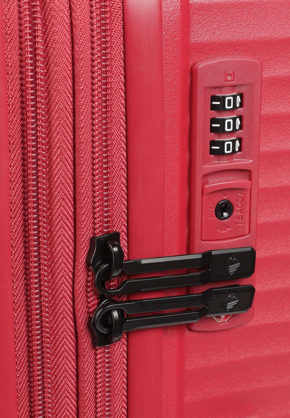 VALIGIA TROLLEY MEDIA ESPANDIBILE TRAVELITE AIR STRIPE 7000348-10 ROSSO