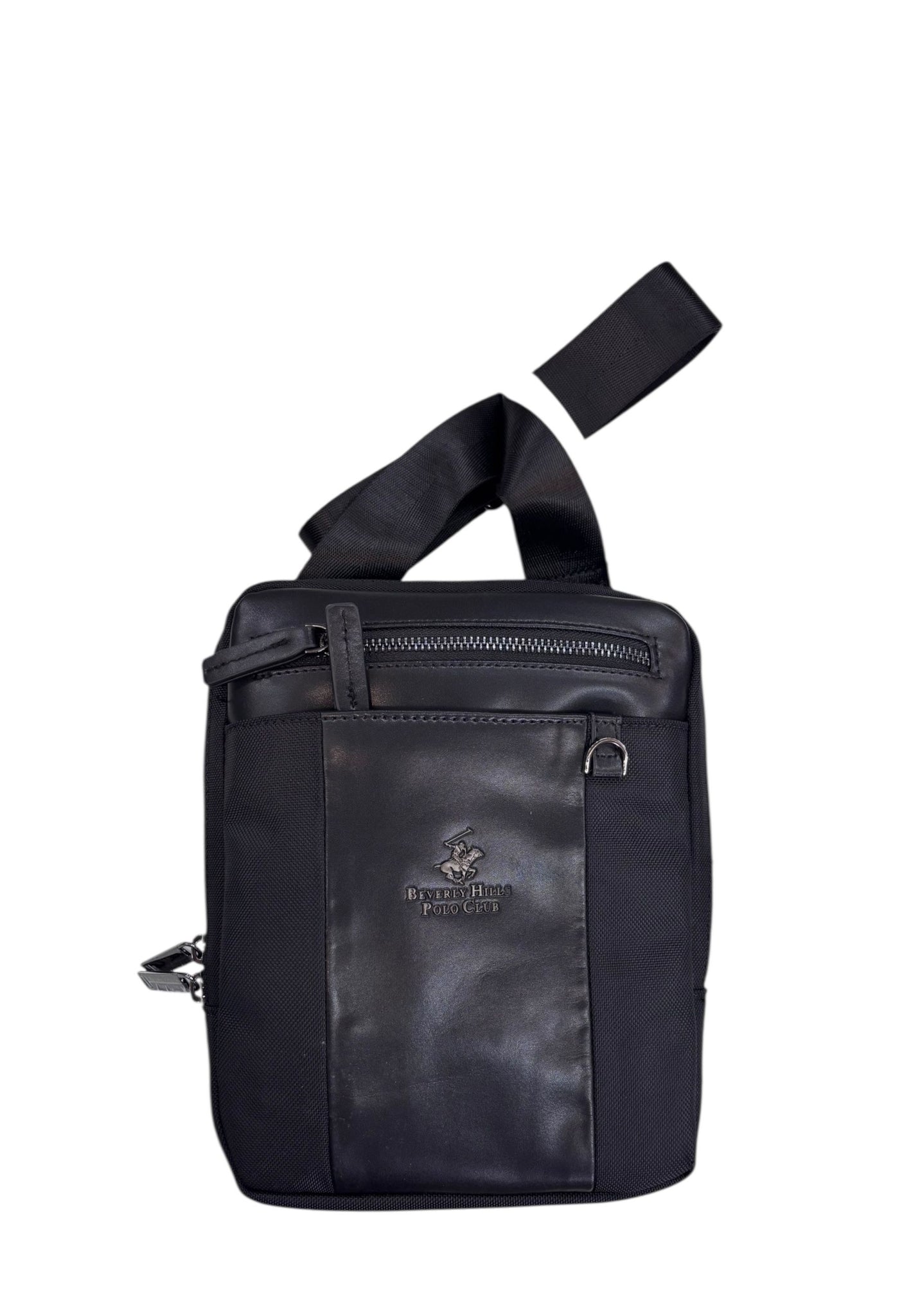 BORSELLO TRASVERSALE UOMO BEVERLY HILLS POLO CLUB BH-8492 NERO