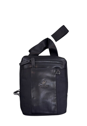 BORSELLO TRASVERSALE UOMO BEVERLY HILLS POLO CLUB BH-8492 NERO