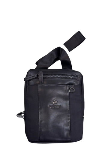 BORSELLO TRASVERSALE UOMO BEVERLY HILLS POLO CLUB BH-8492 NERO