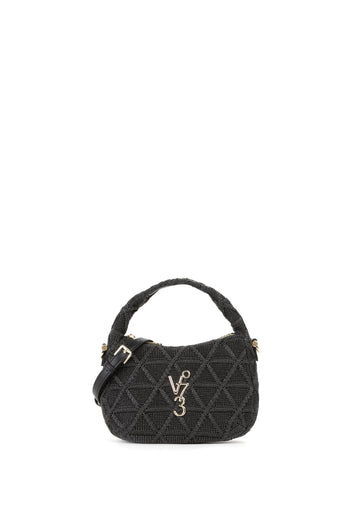 BORSA A MANO E TRACOLLA DONNA V°73 DALIA 73BS9MB02 NERO