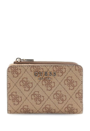 PORTAFOGLIO GUESS DONNA PICCOLO LAUREL II SG7459156 LATTE LOGO
