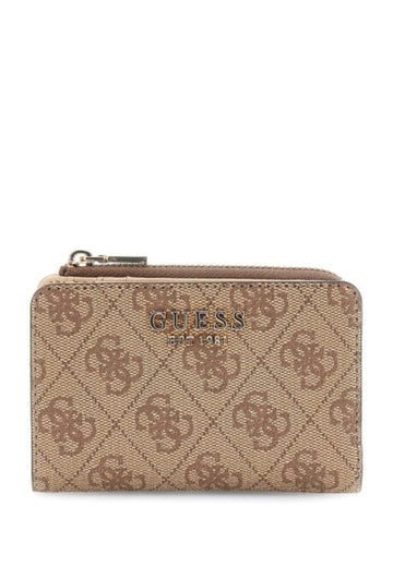 PORTAFOGLIO GUESS DONNA PICCOLO LAUREL II SG7459156 LATTE LOGO