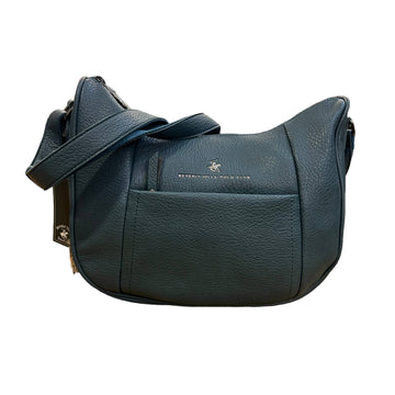 BORSA BEVERLY HILLS POLO CLUB BH-3522 PETROLIO