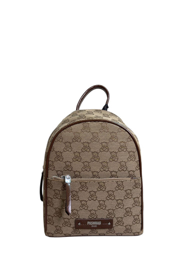 ZAINO PICCOLO DONNA PASHBAG JEFF 18373 MARRONE